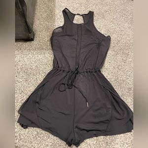 lululemon romper with open back